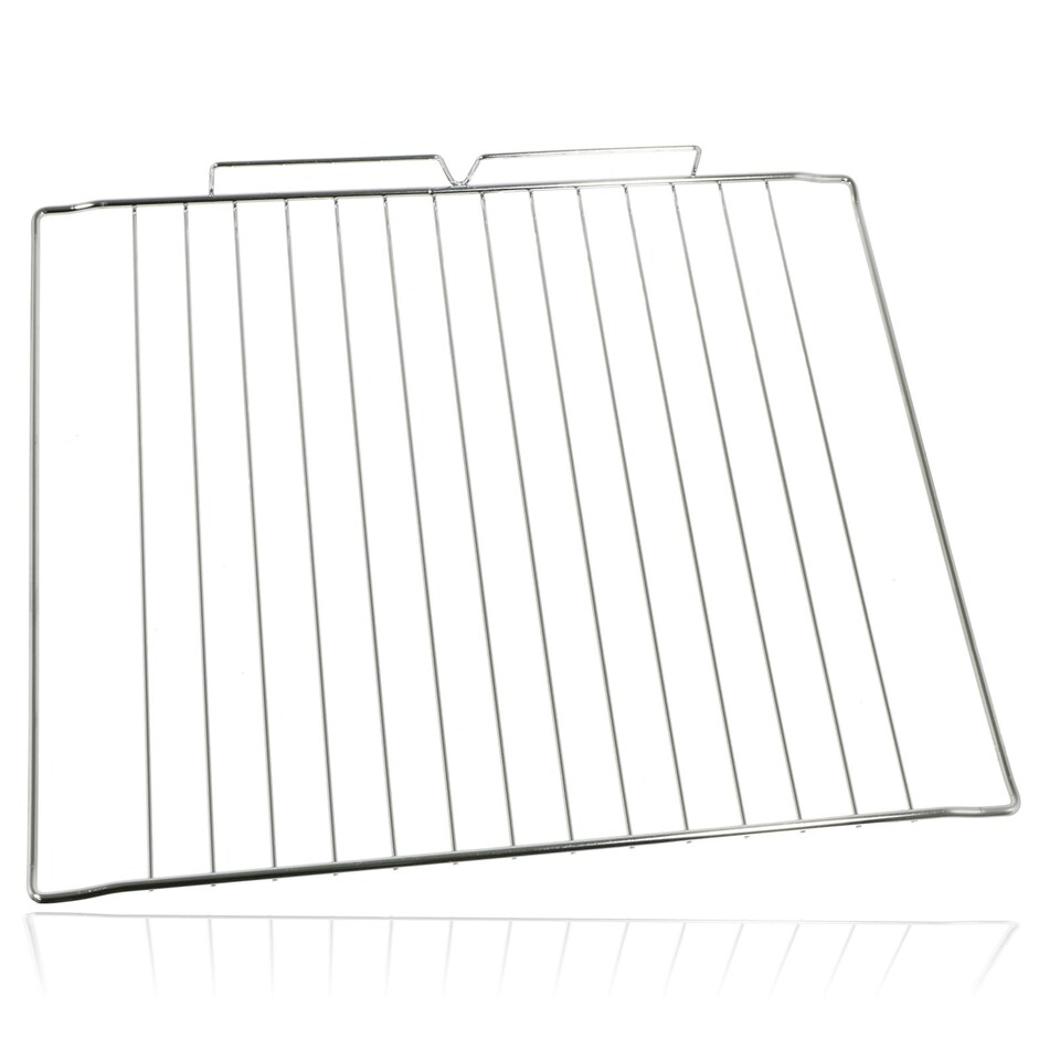 image 1 of SPARES2GO Oven Shelf for Cooker Grill Wire Rack Chrome 463 x 360 mm Universal