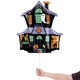 image 2 of Halloween Pumpkins & Banners Round Foil Helium Balloon 46cm / 18 in