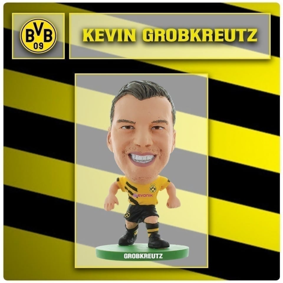 image 1 of Soccerstarz - Borussia Dortmund - Kevin GroBkreutz - Home Kit (2015 version)