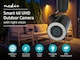 image 8 of NEDIS Smart 4K Wi-Fi 6 Outdoor Camera, Motorised CCTV with Motion Sensor, AI Human Detection, Night Vision, Two-Way Audio, Siren & Spotlight, Cloud or microSD Storage, IP65 Weatherproof