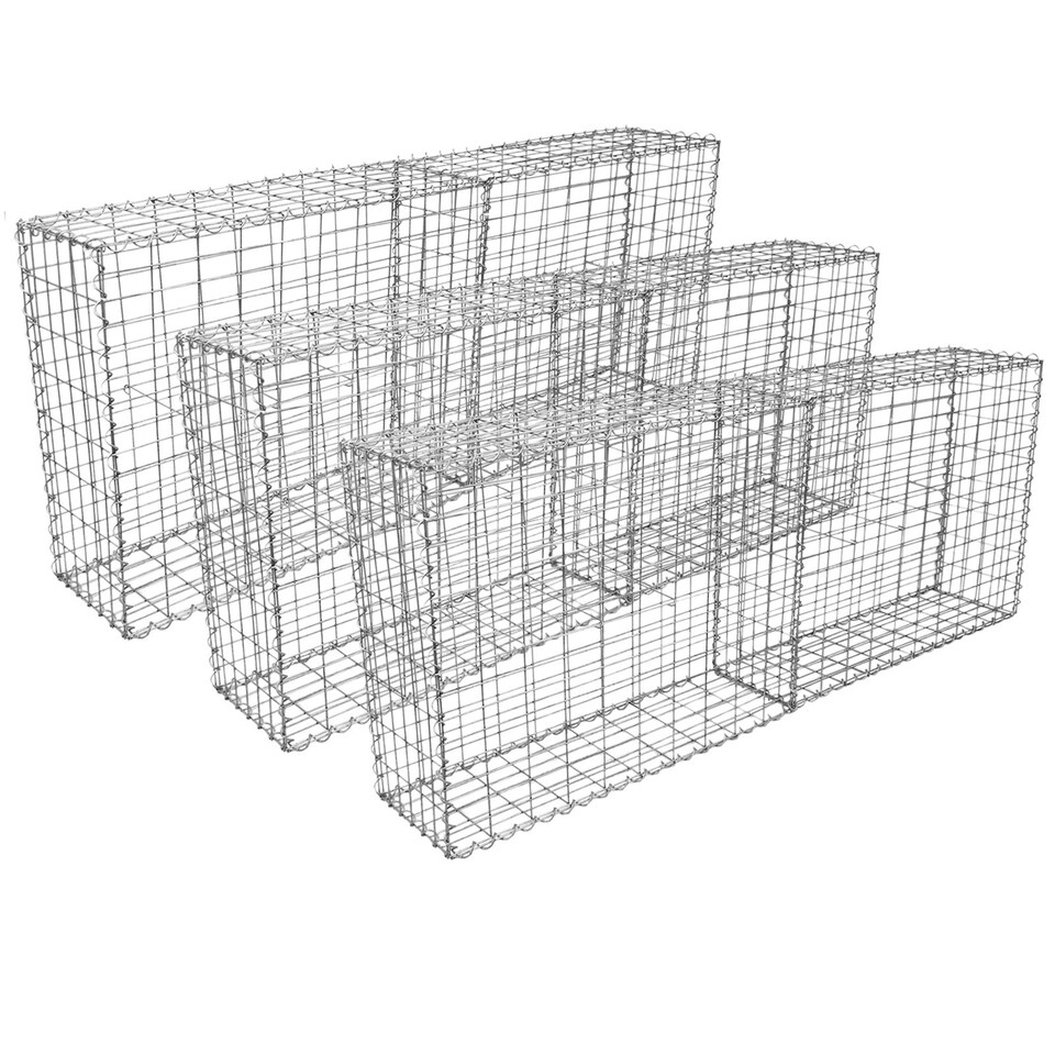 image 1 of Gabion Baskets 100 x 95 x 30cm / 6 Pack
