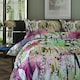 image 2 of 100% Cotton The Common Digital Print Duvet Cover Set Green | Multi | Double