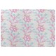 image 1 of Pink & Blue Flower Design (Rug) Pink | Medium: 80x150cm