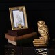 image 2 of Warner Bros Harry Potter Alumni Gold Photo Frame Hedwig