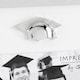 image 1 of Shiny Silverplated Graduation Photo Frame with Mount