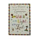 image 1 of For Niece Walk In The Light First Holy Communion Religious Card