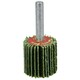 image 2 of 40 Grit 25mm Flap Wheel Disc Abrasive Sanding Pads For Drills 6mm Shank 10pc