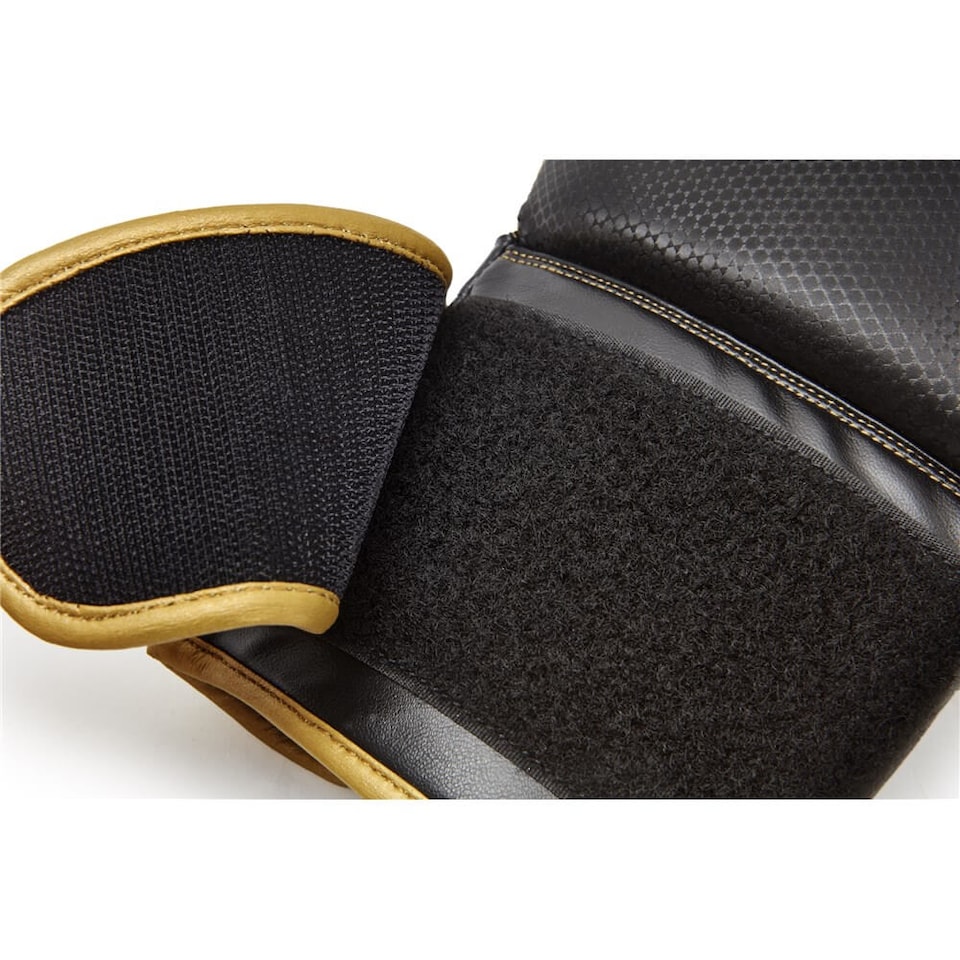 image 1 of Reebok Boxing Gloves Black and Gold, Tetra Impact System — 14oz | Black | GOLD | 14oz