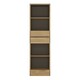 image 3 of Shetland Tall Narrow 3 Drawer Bookcase