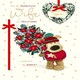 image 2 of Boofle Holding Bouquet Wife Christmas Card