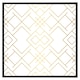 image 2 of Golden geo pattern (Picture Frame) Brown | XL
