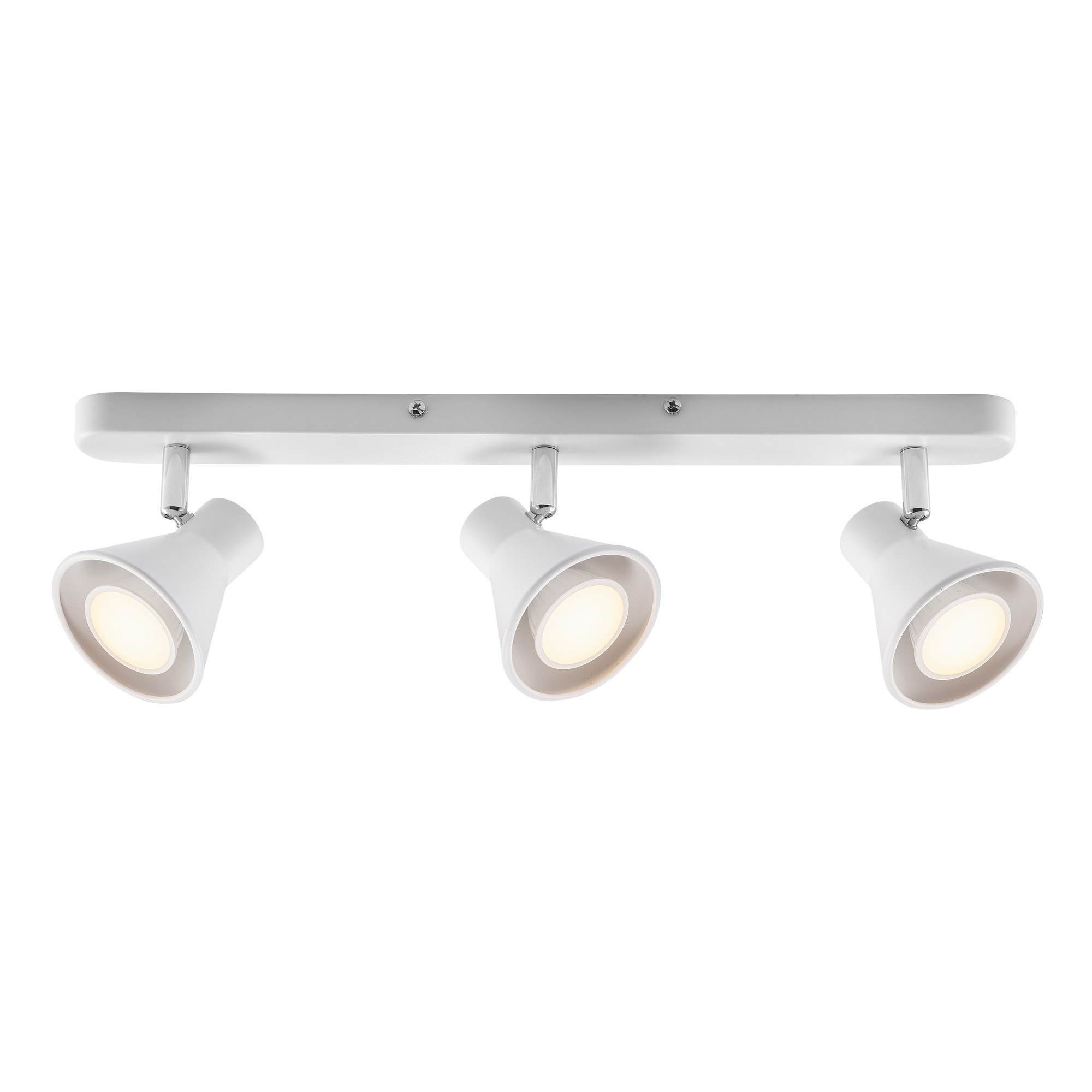 Nordlux Eik Indoor Spot Light White Metal GU10 Adjustable Head - Mains Powered, IP20