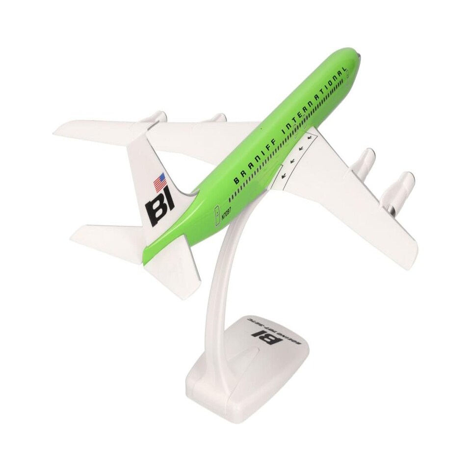 image 1 of Herpa Wings Snapfit Boeing 707-320 Branff International Green (1:144)