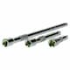 image 2 of 17pc Imperial AF Socket Set SAE Inch Sockets Extensions Ratchet 3/8"dr Tool Bag
