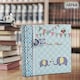 image 2 of ARPAN Slip In Memo Baby Photo Album – Holds 200 Photos 4x6" (10x15cm) – Elephant Design with Index Pages & CD/DVD Pocket
