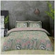 image 2 of Imogen Floral Printed Duvet Cover Set Reversible Polycotton Beddings Pink | Single