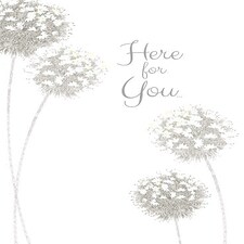 Here For You Sympathy Card