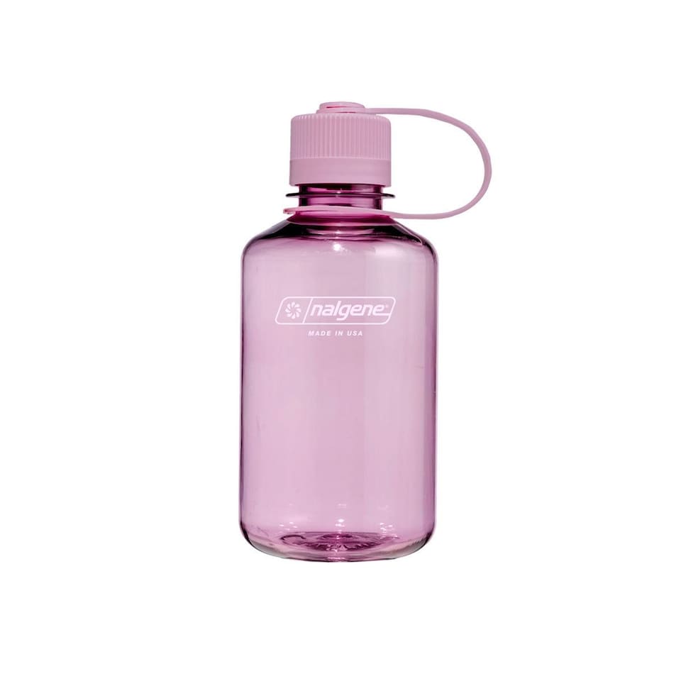 image 1 of Nalgene Narrow Mouth 500ml Tritan Sustain Water Bottle - Cherry Blossom Monochrome