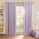 image 1 of OHS Woven Textured Blackout Eyelet Curtains, 46x54" - Lavender