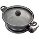 image 1 of Judge Electric Family Wok 32cm Non-Stick with Lid 1500W