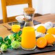 image 5 of Bormioli Rocco Ypsilon Glass Carafe With Cork Lid - 1.1 Litre