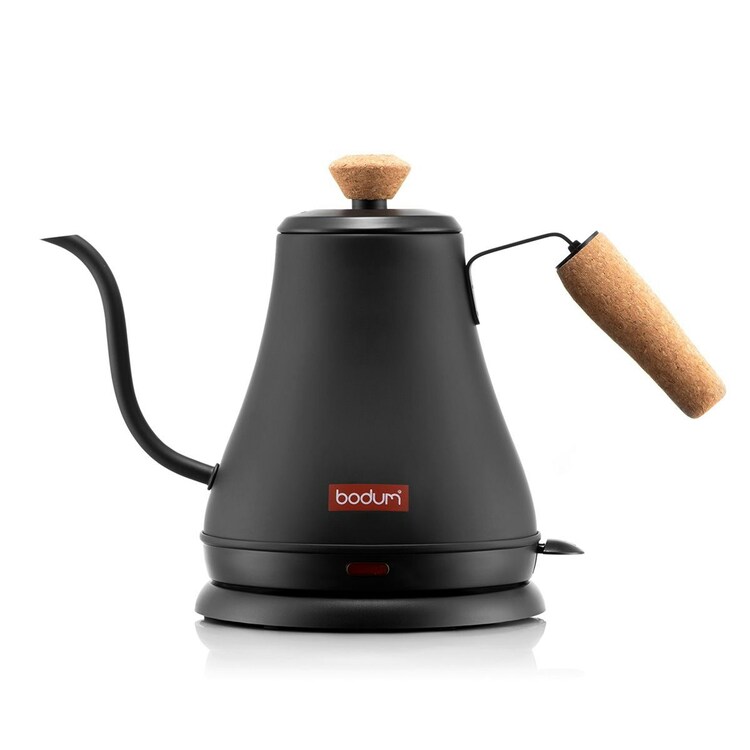 Bodum Melior 1000W Gooseneck Water Kettle 800Ml - Black