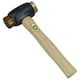 image 1 of Thor No 3 Copper and Rawhide / Hide Faced Hammer / Mallet Dead Blow 3lb TE398