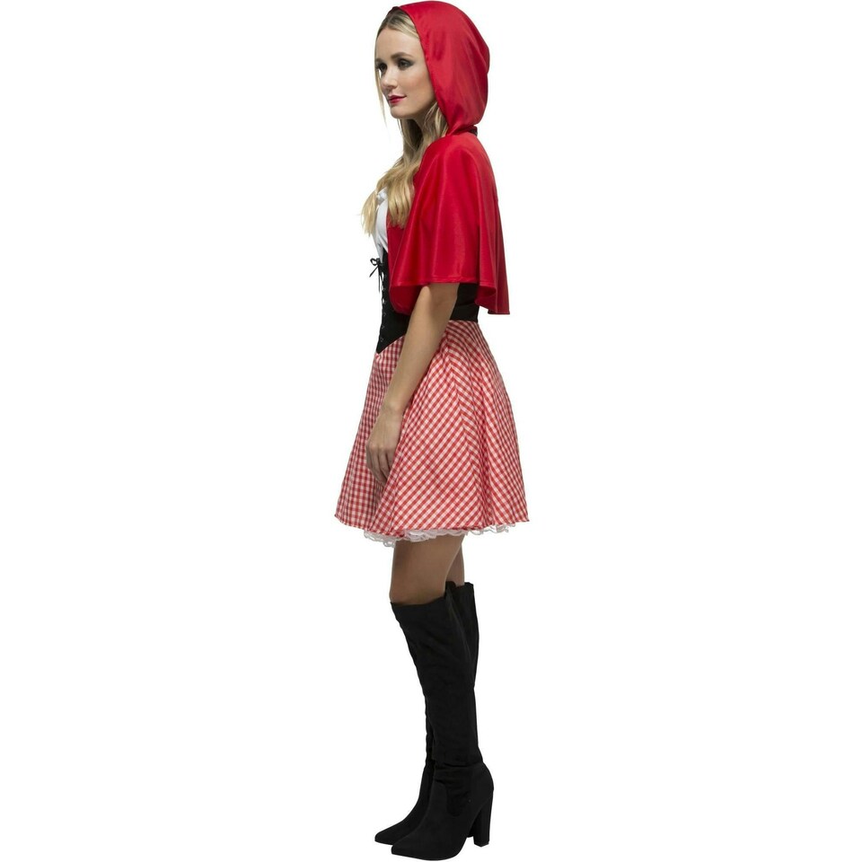 image 1 of Red Riding Hood Womens/Ladies Costume - Red - L L