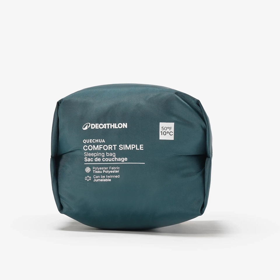 image 1 of Decathlon Camping sleeping bag 10°C, Comfort - Blue