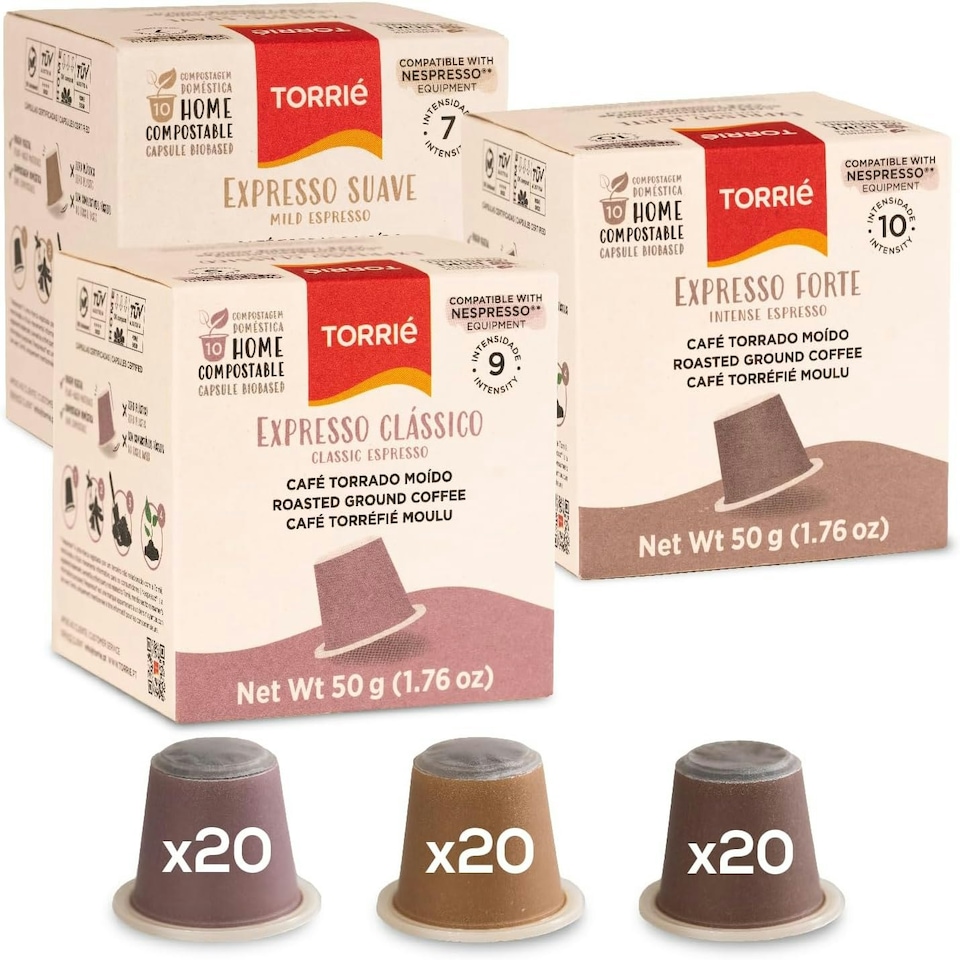 image 1 of Home Compostable Capsules | Biodegradable Variety Pack (60 pods)