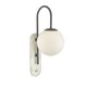 image 1 of Deuce Bathroom Wall Light Marble Opal Glass IP44