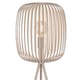 image 4 of EGLO Romazzina Sandy-coloured Caged Tripod Floor Lamp | Cream