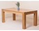 image 5 of Kuba 180 x 90 cm Chunky Oak Dining Table and 6 Montana Leather Chairs | Black | Black