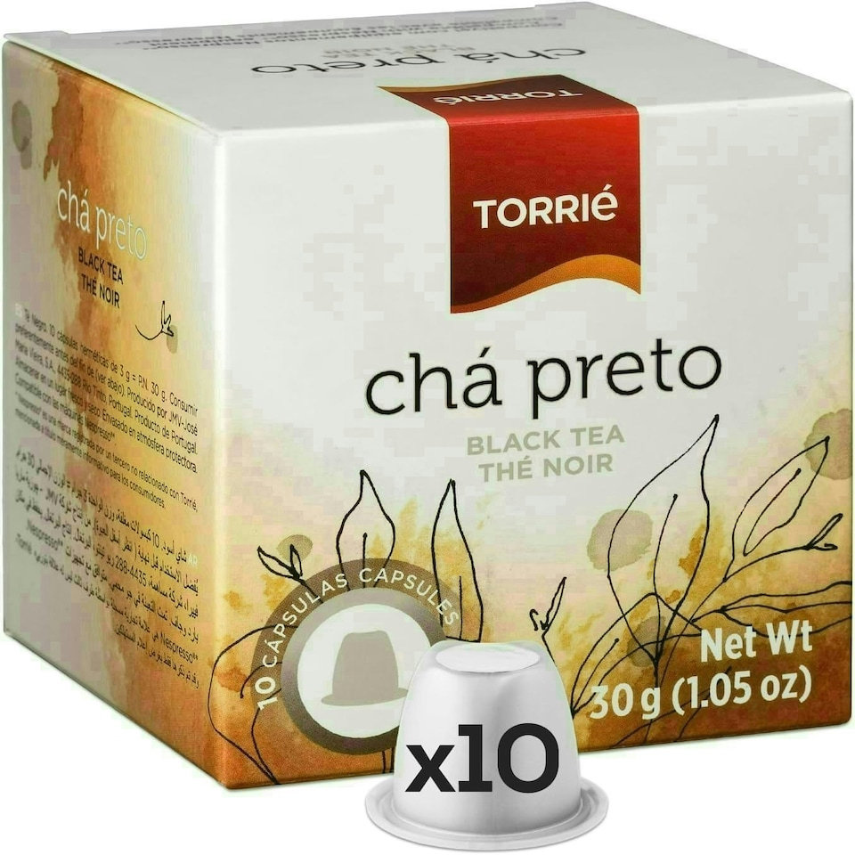 image 1 of Black Tea Nespresso ® Compatible Coffee Machine Capsules (10 Pods)