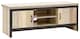 image 7 of Boston 2 Door TV Unit | Brown | Oak