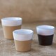 image 2 of Costa Nova Grespresso Nature White-Slate 70ml Espresso Cup Brown