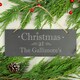image 1 of Personalised Christmas Hanging Slate Plaque