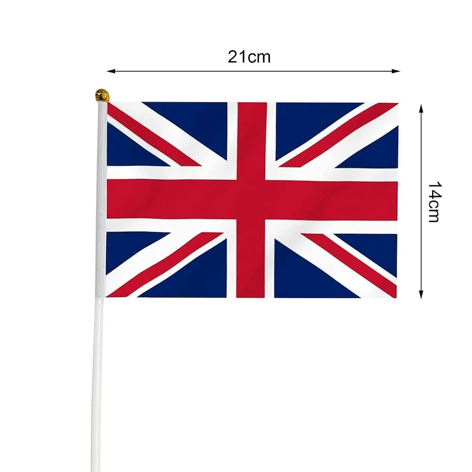 image 1 of 20 Union Jack Royal Jubilee Flags - 5x3ft Multi