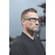 image 2 of Dewalt Auger Safety Eyewear - Black/Clear - One Size