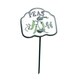 image 1 of Garden Vegetable Sign Marker - Peas