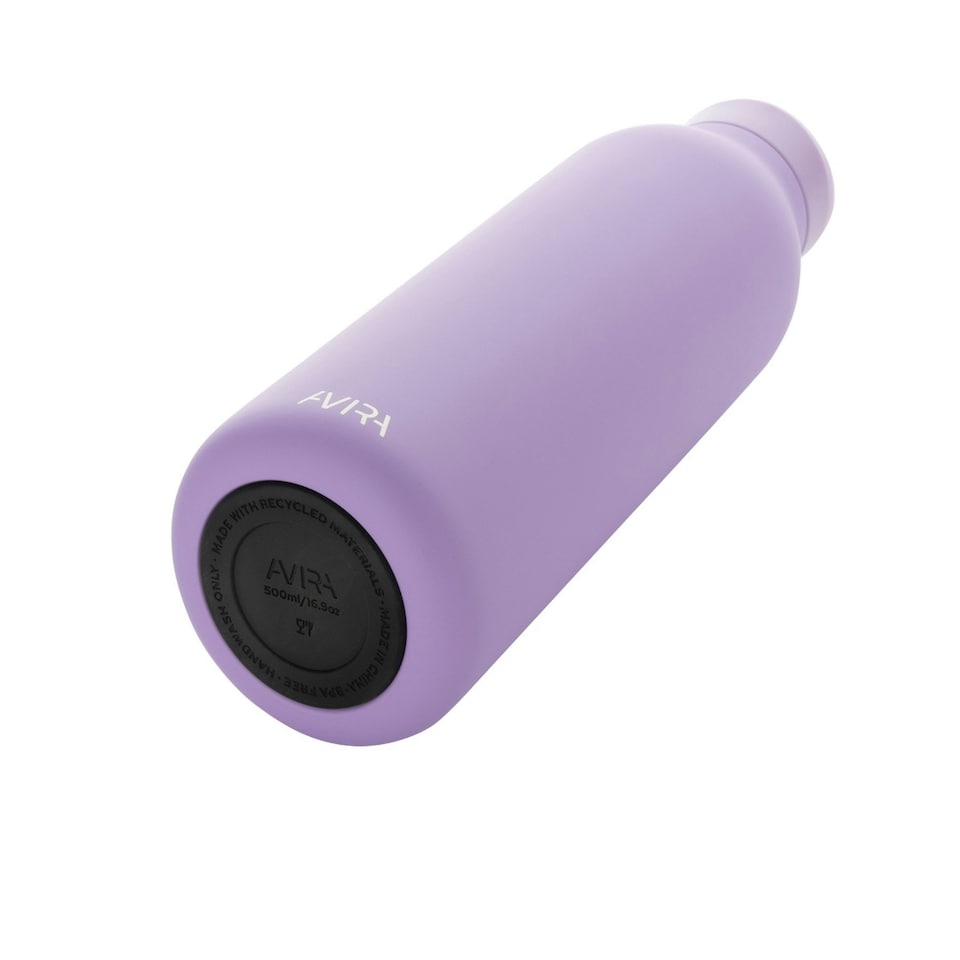 image 1 of Avira Avior Recycled Stainless Steel 500ml Water Bottle - Purple - One Size Purple | One Size