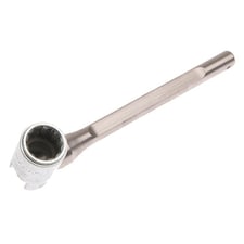 Priory 383b Scaffold Spanner Stainless Steel Bi-hex 7/16w Flat Handle - Multi Colour - One Size