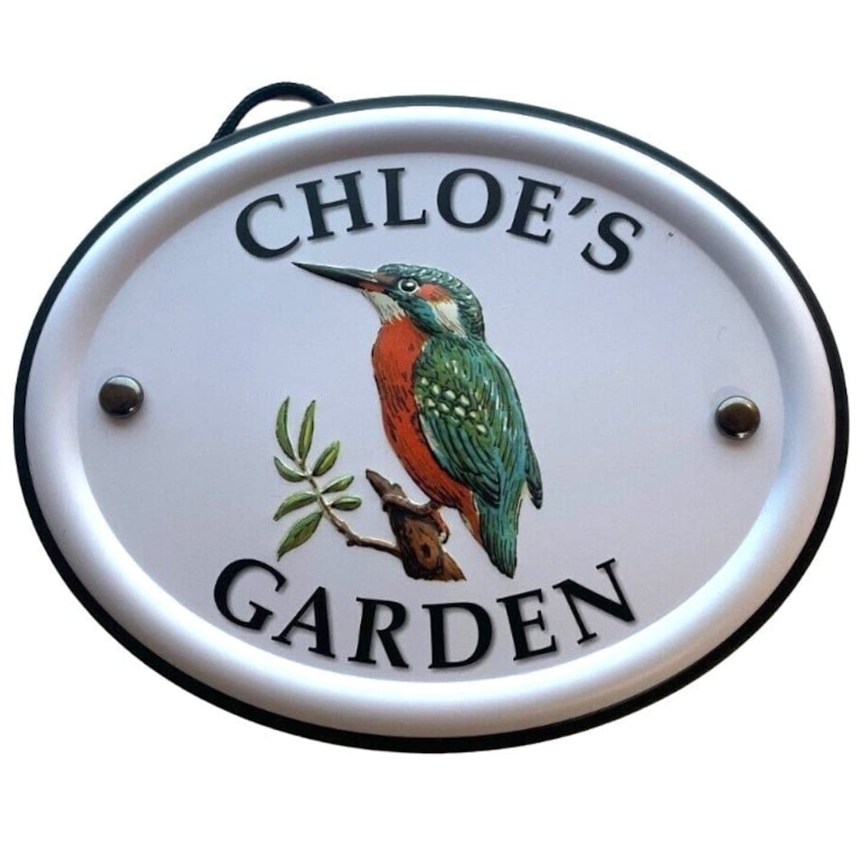 Decorative Bird Garden Sign - Chloe