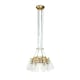 image 4 of Kichler Brinley Cluster Pendant Ceiling Light Brushed Brass