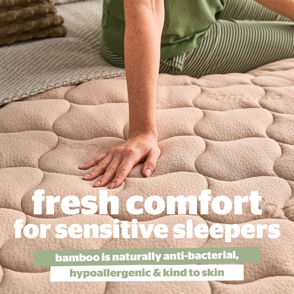 image 1 of Silentnight Bamboo Mattress Protector