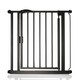 image 1 of Bettacare Auto Close Stair Gate, 75cm - 82cm, Matt Black, Pressure Fit Safety Gate, Baby Gate