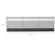 image 7 of Outsunny Camping Windbreaks with Clear Windows and Carry Bag, 440 x 140cm, Grey