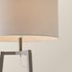 image 5 of ValueLights Hiru Grey 3 Tier Shelf Floor Lamp Grey Shade | Grey