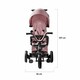 image 6 of Kinderkraft Easytwist Trike - Pink