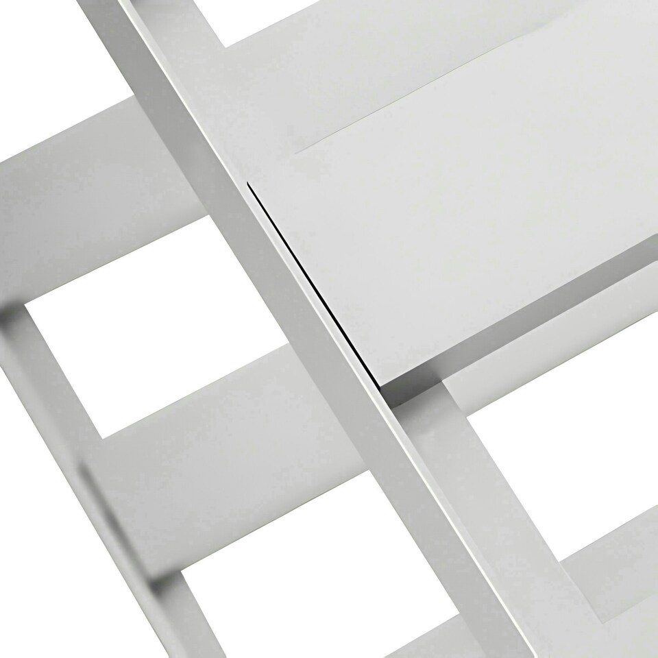 image 1 of Lacewing Traditional 3 Tier Greenhouse Staging Shelving Bench in Silver 126cm